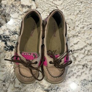Sperry angelfish girls deck, shoes/moccasins Mary Jane style size 1.5